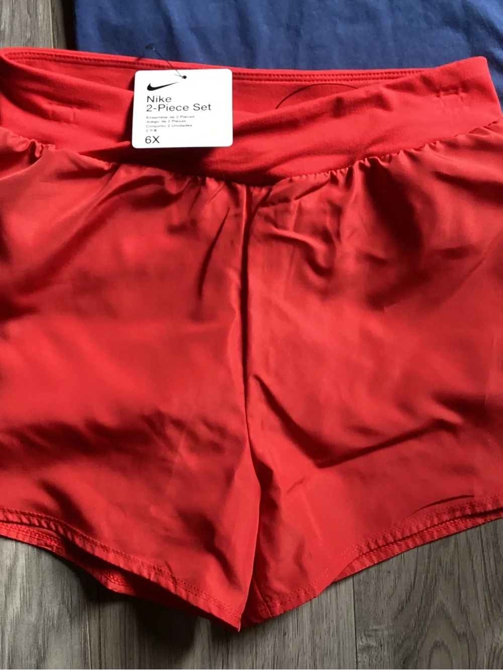 Nike Girls Tee & Shorts Set size 6X(NWT) ~PRICE IS FIRM, NO OFFERS~